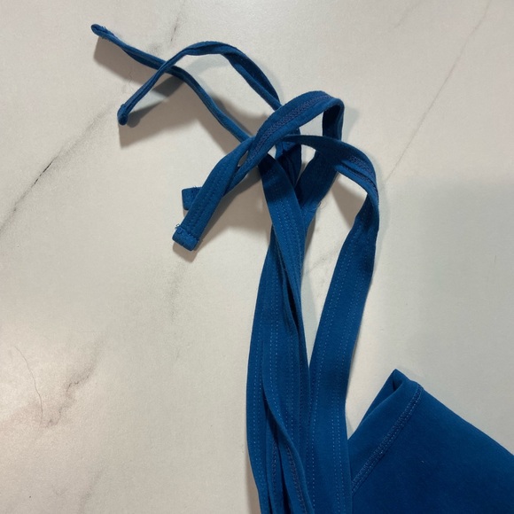 Free People | FP Movement Turnout Tie Lace Up Ribbon Leggings Size M - Picture 3 of 4